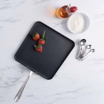 All-Clad HA1 Nonstick Griddle 11 Inch Heavy Duty Cookware