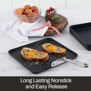 All-Clad HA1 Nonstick Griddle 11 Inch Heavy Duty Cookware