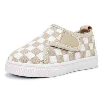 iSusuJo Baby Walking Shoes Boys Girls Sneakers Infant First Walker Shoes 6 9 12 15 18 24 Months Came...