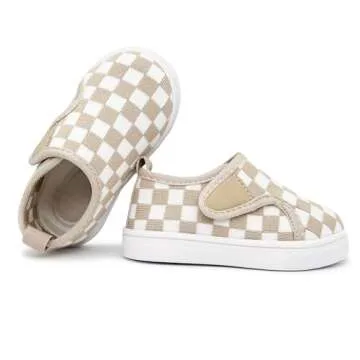 iSusuJo Baby Walking Shoes Boys Girls Sneakers Infant First Walker Shoes 6 9 12 15 18 24 Months Camel White Size 18-24 Months Toddler