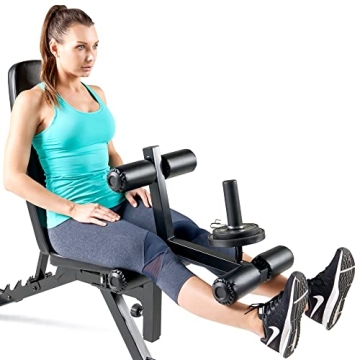 Marcy 6 Position Adjustable Utility Bench with Leg Developer