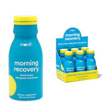 Morning Recovery Electrolyte Drink - Hydrate & Revitalize After Drinking, Pack of 6