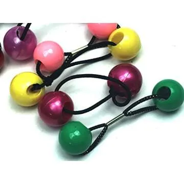 Crispy Collection Hair Accessories - 36 Elastic Ponytail Holders
