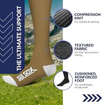 SB SOX Compression Socks - Ultimate Support Stockings