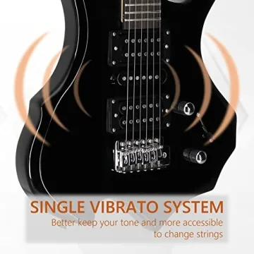 Ktaxon Electric Guitar Kit for Beginners with Amplifier
