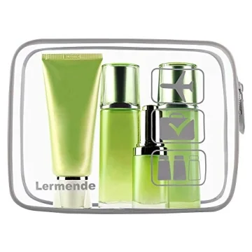 Lermende TSA Approved Clear Makeup and Toiletry Bag