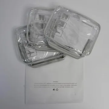 Lermende TSA Approved Clear Makeup and Toiletry Bag