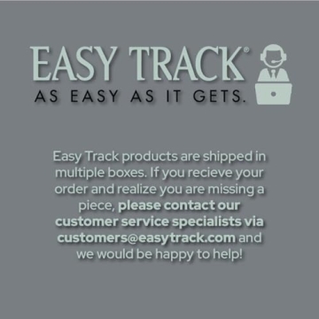 Easy Track 12 Inch Sliding Wardrobe Rod for Closet Organizing