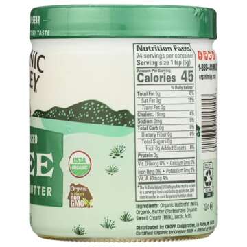 Organic Valley Organic Ghee Clarified Butter - 13 oz