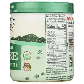 Organic Valley Organic Ghee Clarified Butter - 13 oz