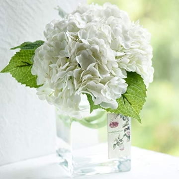 Lifelike FiveSeasonStuff Silk Hydrangea Flowers for Arrangements