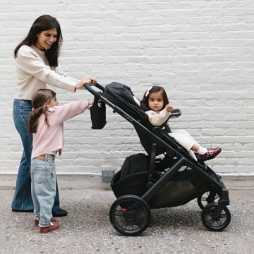 UPPAbaby Carry-All Parent Organizer Fits on Vista, Cruz, Minu, G-Series Strollers Secure Zippered Pocket + Beverage Compartments