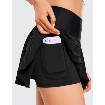 Buy CRZ YOGA High Waisted Pleated Tennis Skirt