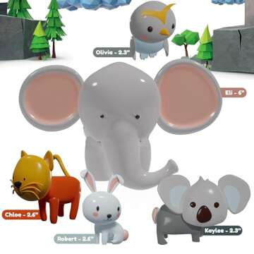 SplashEZ Mold Free Bath Toys Set - Safe and Fun Water Play for Infants & Toddlers