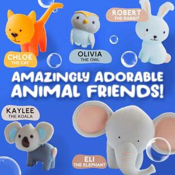 SplashEZ Mold Free Bath Toys for Infants & Toddlers