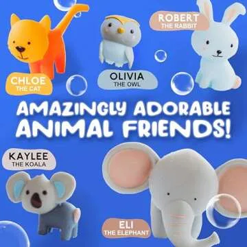 SplashEZ Mold Free Bath Toys for Infants & Toddlers