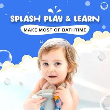 SplashEZ Mold Free Bath Toys for Infants & Toddlers