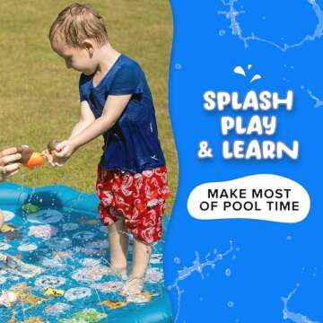 SplashEZ Mold Free Bath Toys for Infants & Toddlers
