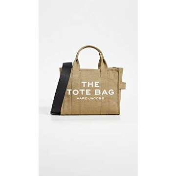 Marc Jacobs Women's The Canvas Small Tote Bag, Slate Green, One Size