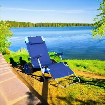 Mac Sports Beach Day Lounge Chair and Wagon – Perfect for Adventure