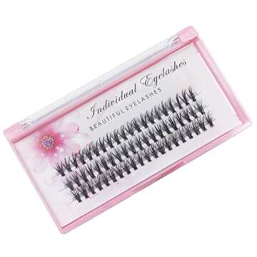 Bodermincer 20D 0.07mm Thickness 8-22mm To Choose Grafting False Eyelashes False Eyelashes Individual Natural Long Mink Fake Eyelashes Extension Handmade Bulk Wholesale (12mm)