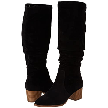 Amazon Essentials Women's Tall Block Heel Boots Comfort Style