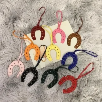 Trendy Y2K Vegan Leather Bag Charms - GGOOB Keychains