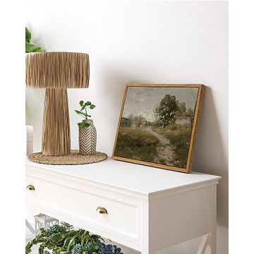 VIYYIEA Vintage Framed Wall Art for Serene Spaces