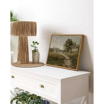 VIYYIEA Vintage Framed Wall Art for Serene Spaces