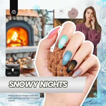 Beetles Gel Nail Polish Kit with U V Light, 32 Colors Gel Polish Nail Kit 50 Pcs Gel Polish Set with Base and Matte&Glossy Top Coat Soak Off Gel Nail Kit Manicure Spring Gifts for Women