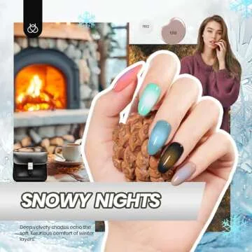 Beetles Gel Nail Polish Kit with U V Light, 32 Colors Gel Polish Nail Kit 50 Pcs Gel Polish Set with Base and Matte&Glossy Top Coat Soak Off Gel Nail Kit Manicure Spring Gifts for Women