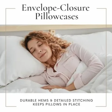 Bamboo Bay 6 Piece King Size Sheets Set - 100% Viscose Made from Bamboo Sheets King Size - Soft Cooling Sheets for Hot Sleepers - Breathable King Sheets Deep Pocket Fits Up to 16" Mattress - White