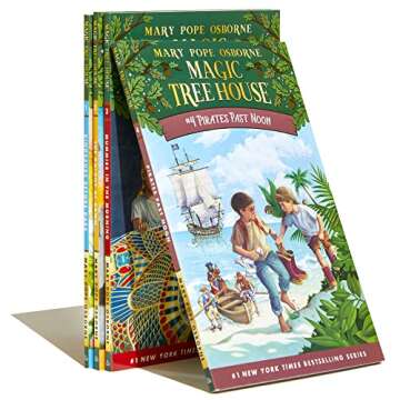 Magic Tree House Boxed Set, Books 1-4: Dinosaurs Before Dark, The Knight at Dawn, Mummies in the Mor...