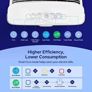 Okaysou AirMax 10L Pro Air Purifier for Large Rooms