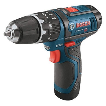 BOSCH PS130-2A 12V Ultra-Compact Hammer Drill/Driver Kit with (2) 2.0Ah Batteries