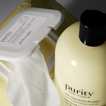 Philosophy Purity Cleansing Cloths for Easy Makeup Removal