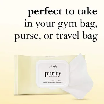 Philosophy Purity Cleansing Cloths for Easy Makeup Removal