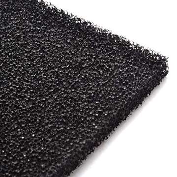 Solder Extractor Filter Activated Carbon Filter Replacement - FEITA Smoke Fume Absorber Filter for Hakko/Xytronic/Aoyue Smoke Absorber 5 1/8" x 5 1/8" x 3/8” - 5Pcs/Pack