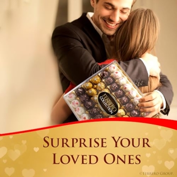 Ferrero Rocher Chocolate Gift Box 16 Count Hemore Quality Assortment