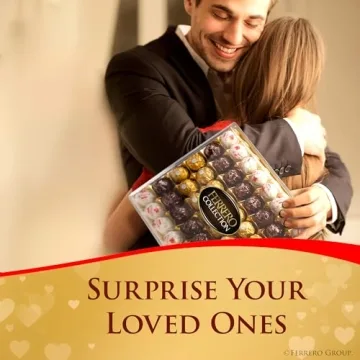 Ferrero Rocher Chocolate Gift Box 16 Count Hemore Quality Assortment