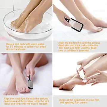 Professional Foot Scrubber Callus Remover for Soft Feet