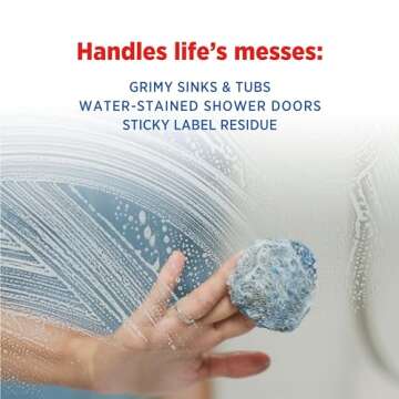 S.O.S Steel Wool Soap Pads, Lemon Fresh, 10 Count