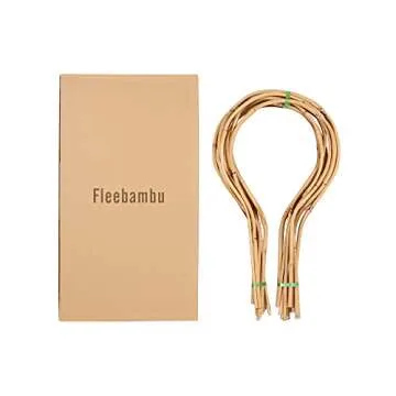 Handmade Bamboo Trellis for Potted Plants - 10 Pack