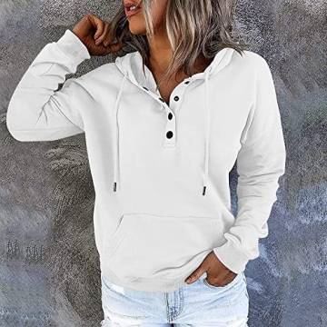 Stylish ROSELINLIN Women’s Casual Pullover Hoodie