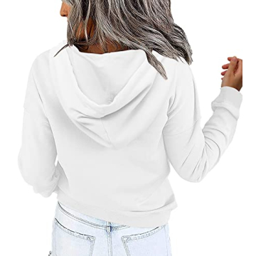 Stylish ROSELINLIN Women’s Casual Pullover Hoodie
