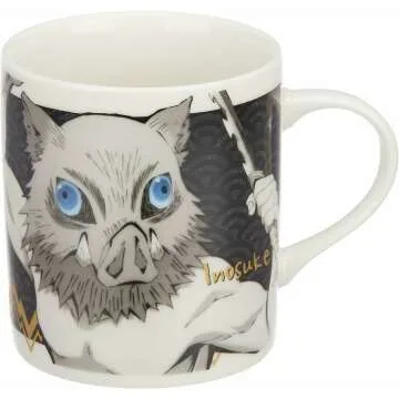 Demon Slayer Inosuke Hashibira Monochrome Mug
