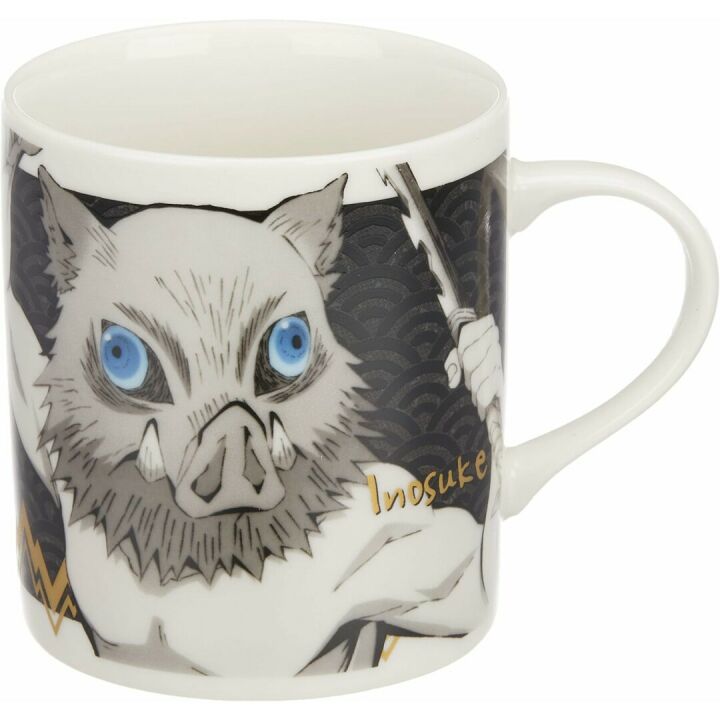 Demon Slayer Inosuke Hashibira Monochrome Mug