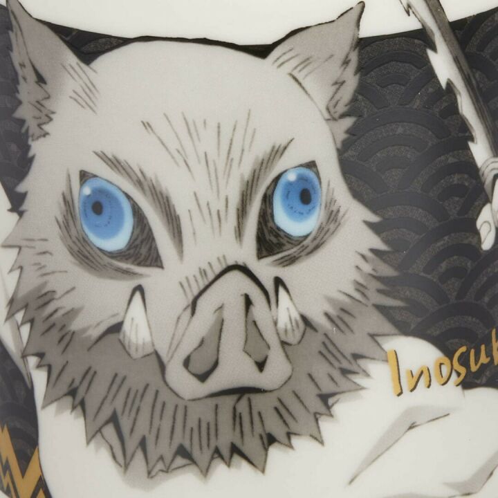 Demon Slayer Inosuke Hashibira Monochrome Mug
