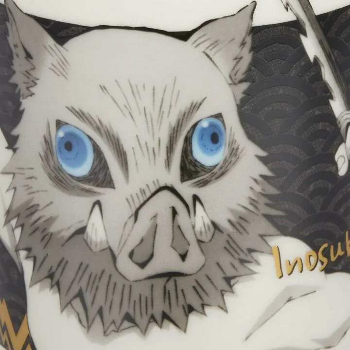 Demon Slayer Inosuke Hashibira Monochrome Mug