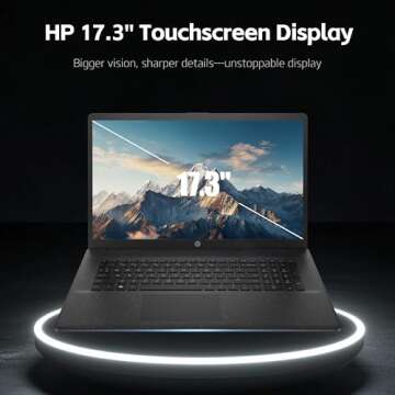 HP 17 Laptop with Touchscreen, 32GB RAM & 1TB SSD Renewed